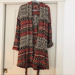 Free people cardigan with ties